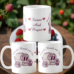 Tasse Cupcake, Pain, Moi & Vous Personnaliser le n