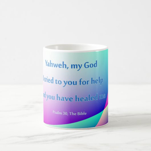 Tasse curative chrétienne de cadeau (Centre)