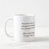 Tasse curative de chuchotement d'âme (Gauche)