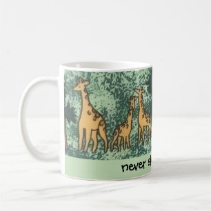 Tasse Curieux Girafes