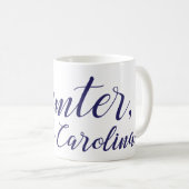 Tasse cursive de Sumter (Devant droit)