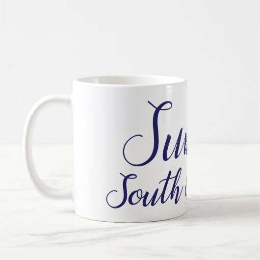 Tasse cursive de Sumter (Gauche)
