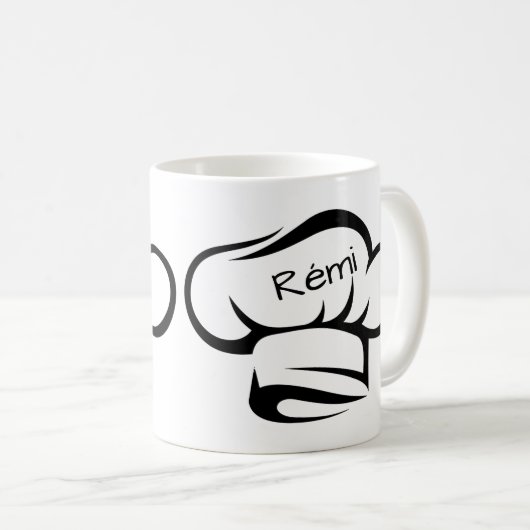 Tasse customisée de chef (Devant droit)