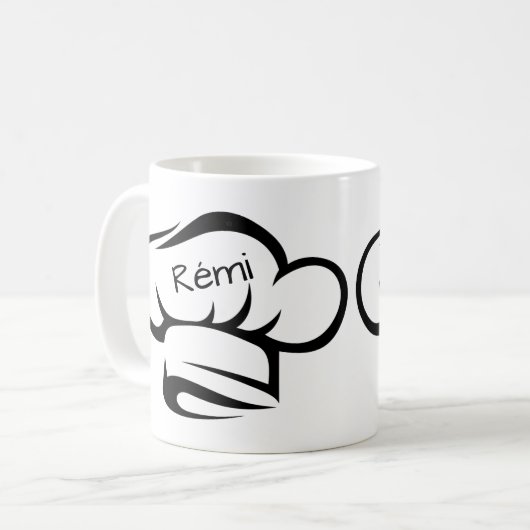 Tasse customisée de chef (Devant gauche)