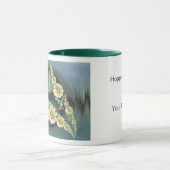 Tasse (customiser-capable) de dahlia de fractale (Centre)