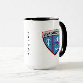 TASSE CV-41 USS INTERMÉDIAIRE (Devant droit)