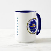 TASSE CV-67 USS JOHN F. KENNEDY (Devant droit)