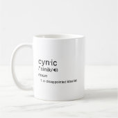 Tasse cynique de définition (Gauche)