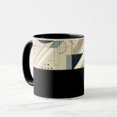 Tasse D10 avec art pastel (Devant gauche)