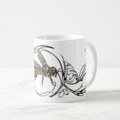 Tasse d'abeille de gemme (Devant droit)