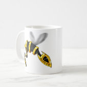 Tasse d'abeille de ventre (Devant gauche)