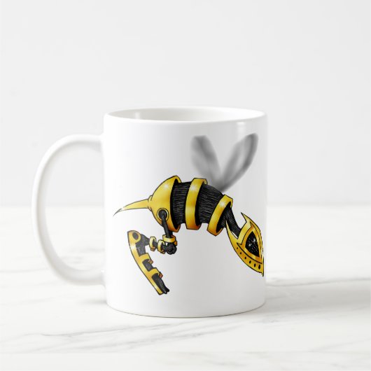 Tasse d'abeille de ventre (Gauche)