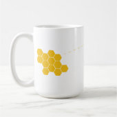 Tasse d'abeille et de nid d'abeilles (Gauche)