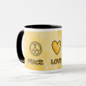 tasse d'abeilles d'amour de paix (Devant gauche)