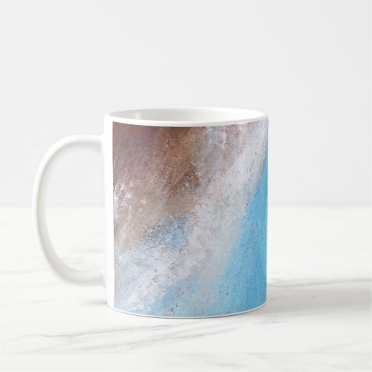 Tasse d'abrégé sur turquoise de Sienne (Gauche)