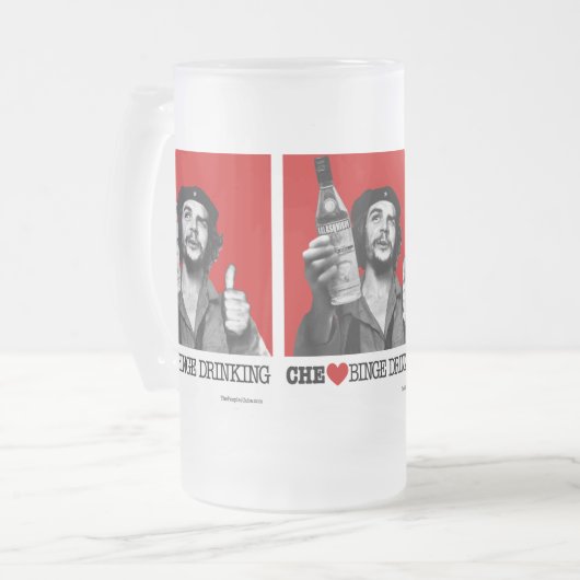 Tasse d'abus d'alcool de Che Guevara (Devant gauche)