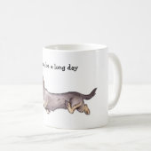 Tasse Dachshund à poil dur (Devant droit)