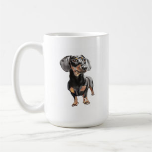 Tasse Dachshund – Mug Café Chien Salsisse, Chien W