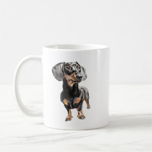 Tasse Dachshund – Mug Café Chien Salsisse, Chien W