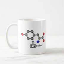 Tasse d'acide aminé de tyrosine