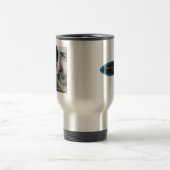 tasse d'acier inoxydable de miaw (Centre)