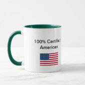 Tasse d'acte de naissance d'Obama (Gauche)
