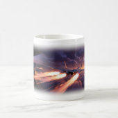 Tasse d'action de poursuite de jet de coucher de s (Centre)
