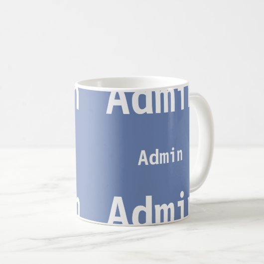Tasse d'Admin (Devant droit)