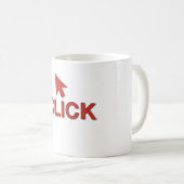 Tasse d'Admin de Bouton-Clic (Devant droit)