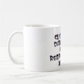 Tasse d'adulte responsable (Gauche)