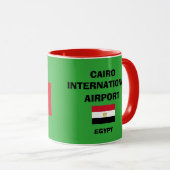 Tasse d'aéroport international du Caire (Devant droit)