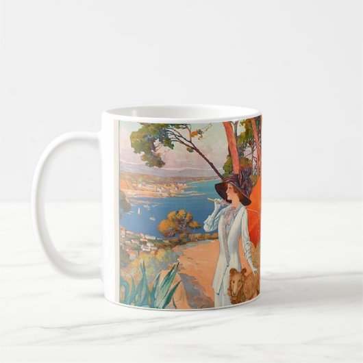 Tasse d'affiche d'Antibes (Gauche)