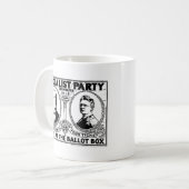 Tasse d'affiche de campagne d'Eugene Debs (Devant gauche)