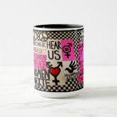Tasse d'affiches de mars des femmes (Centre)
