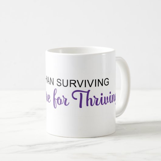 Tasse d'affirmation d'auto-soins (Devant droit)