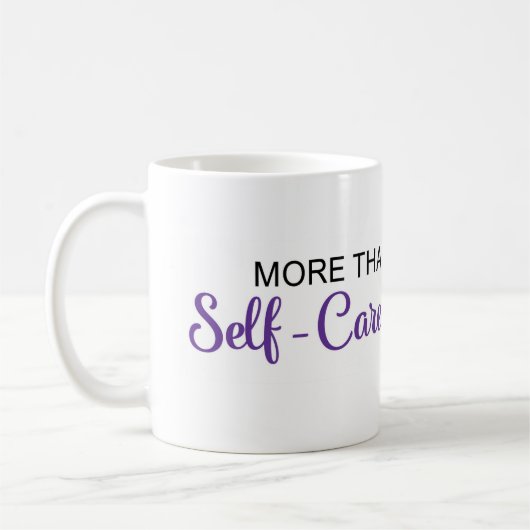 Tasse d'affirmation d'auto-soins (Gauche)