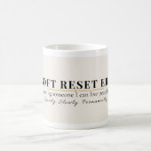 Tasse d'affirmation de l'ère de réinitialisation d (Centre)