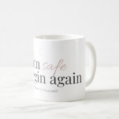 Tasse d'affirmation pour recommencer (Devant droit)