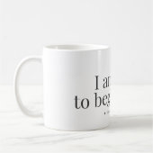Tasse d'affirmation pour recommencer (Gauche)