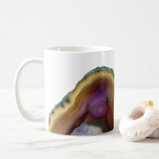 Tasse d'agate de roche de géologues