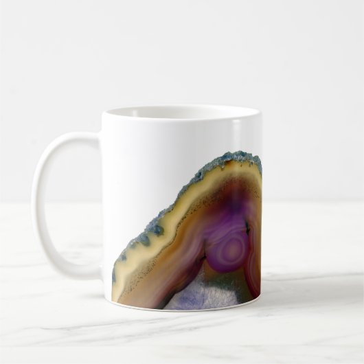 Tasse d'agate de roche de géologues (Gauche)