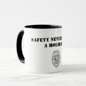 Tasse d'agent de sécurité (Devant gauche)