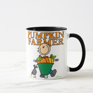 Tasse d'agriculteur de citrouille
