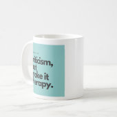 Tasse d'aile de Millenneagram 1w9 de *NEW* (Devant gauche)