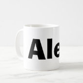 Tasse d'Alex (Devant gauche)