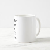 Tasse d'algèbre de maths (Devant droit)