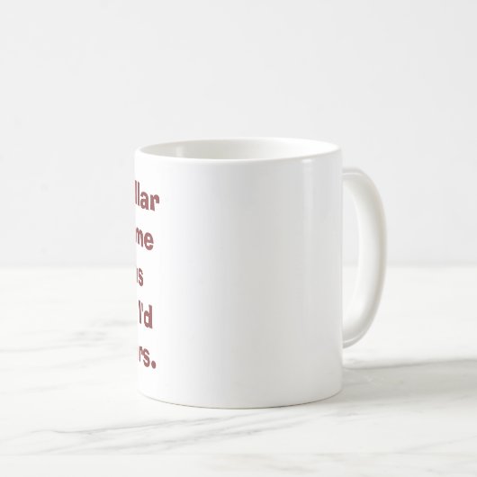 Tasse d'algèbre de maths (Devant droit)