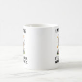 Tasse d'allergie de chat drôle - Pas en train de p (Centre)