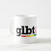 Tasse d'allié de GLBT (Devant gauche)