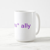 tasse d'allié de trans* (Devant droit)